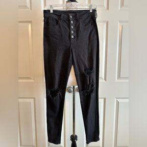American Eagle Super Hi-rise Jegging Button Fly